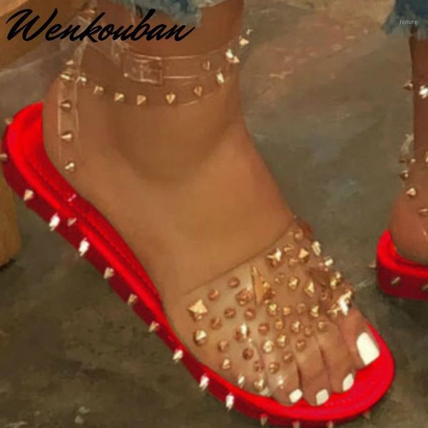 summer sandals women rivet flat sandals bling buckle peep toe beach shoes ladies fashion punk zapatos de mujer 20201, Black
summer sandals women rivet flat sandals bling buckle peep toe beach shoes ladies fashion punk zapatos de mujer 20201, Black