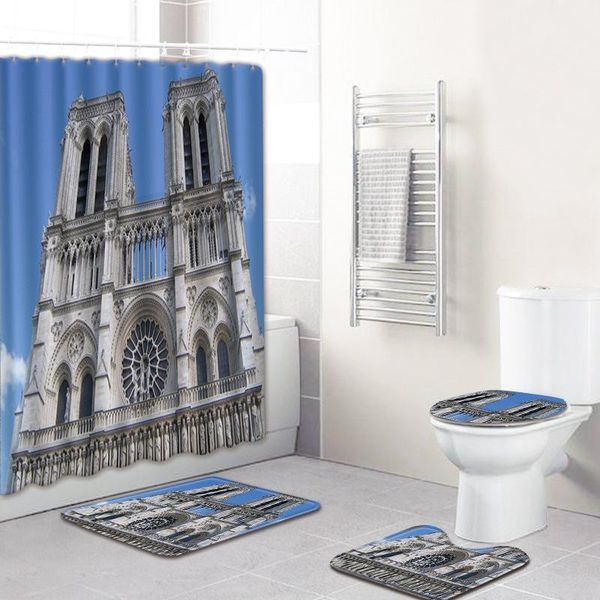 shower curtains notre dame cathedral printed 4pcs bathroom floor mat sets + bath contour rug toilet lid cover carpet1
shower curtains notre dame cathedral printed 4pcs bathroom floor mat sets + bath contour rug toilet lid cover carpet1