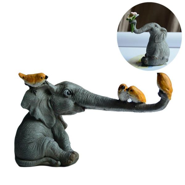 decorative objects & figurines resin elephant statue animal ornaments miniature crafts tablehandmade deskdecoration art craft presen
decorative objects & figurines resin elephant statue animal ornaments miniature crafts tablehandmade deskdecoration art craft presen