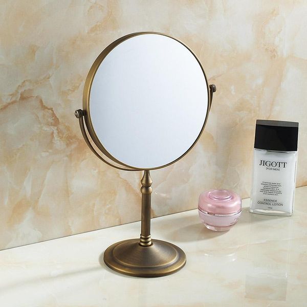 bathroom magnifying makeup mirror, double-sided 1x/3x, extendable folding arm, wall mounted vanity round mirrors, antique brass
bathroom magnifying makeup mirror, double-sided 1x/3x, extendable folding arm, wall mounted vanity round mirrors, antique brass
