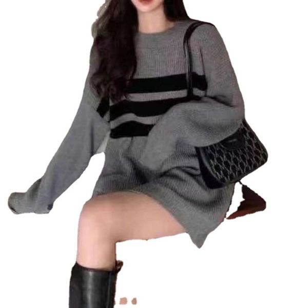 women autumn winter sweater casual woman pullovers striped jumper warm teen gril, White;black
women autumn winter sweater casual woman pullovers striped jumper warm teen gril, White;black