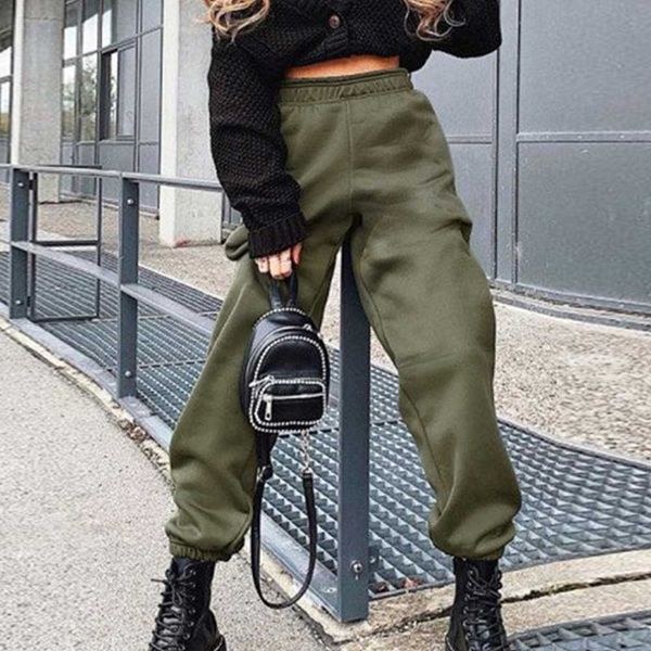 loose casual pants joggers women solid elastic waist sweatpants trousers plus size soft streetwear korean new fashion pant femme, Black;blue
loose casual pants joggers women solid elastic waist sweatpants trousers plus size soft streetwear korean new fashion pant femme, Black;blue