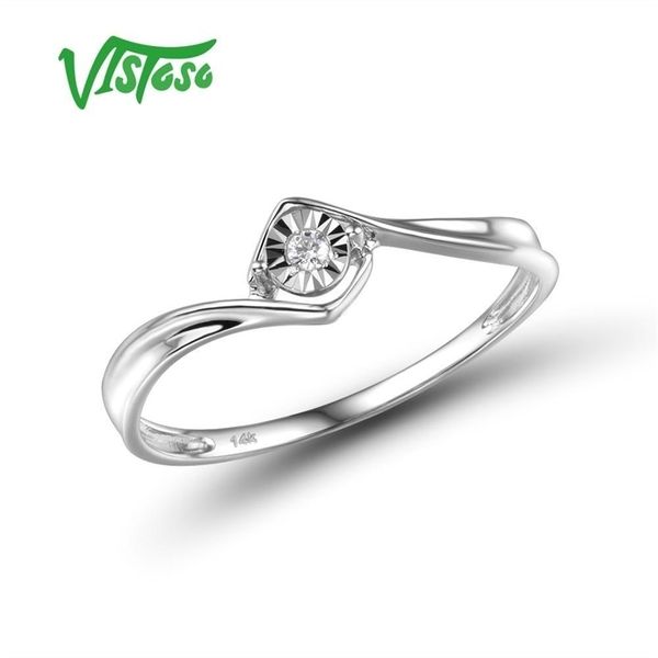 vistoso gold rings for women genuine 14k 585 white gold ring sparkling diamond promise engagement rings anniversary fine jewelry t200718, Slivery;golden
vistoso gold rings for women genuine 14k 585 white gold ring sparkling diamond promise engagement rings anniversary fine jewelry t200718, Slivery;golden