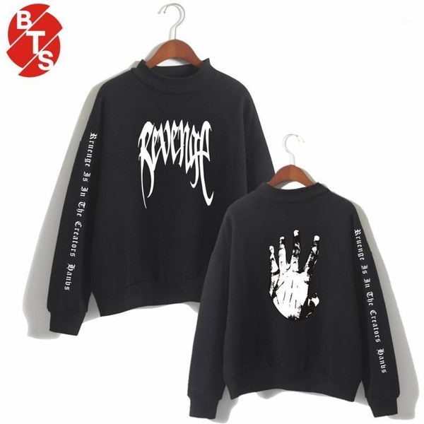 2018 popular rapper xxxtentacion high collar sweatshirt hoodie xxxtentacion trend loose fashion sweatshirt hooded clothing1, Black
2018 popular rapper xxxtentacion high collar sweatshirt hoodie xxxtentacion trend loose fashion sweatshirt hooded clothing1, Black