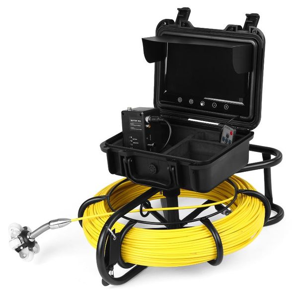 fish finder 9 inch 100m pipe inspection camera drain sewer pipeline industrial endoscope snake with meter marking for pesca
fish finder 9 inch 100m pipe inspection camera drain sewer pipeline industrial endoscope snake with meter marking for pesca