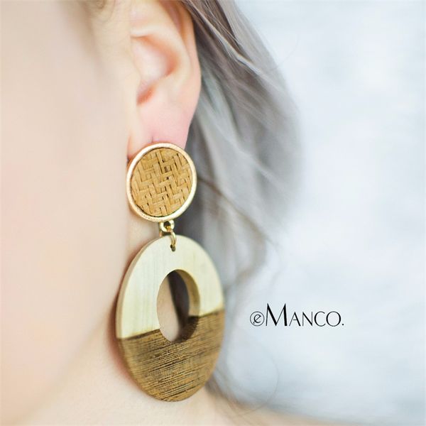 emanco vintage wood dangle earrings gold color alloy round hole drop earrings jewellery boucles d'oreilles pour les femmes y200323, Golden
emanco vintage wood dangle earrings gold color alloy round hole drop earrings jewellery boucles d'oreilles pour les femmes y200323, Golden