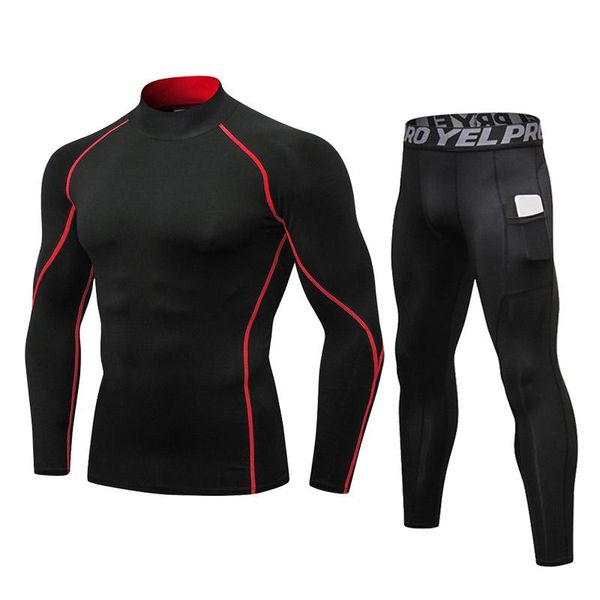 running sets winter thermal underwear quick drying thermo long johns compression fitness male clothing, Black;blue
running sets winter thermal underwear quick drying thermo long johns compression fitness male clothing, Black;blue
