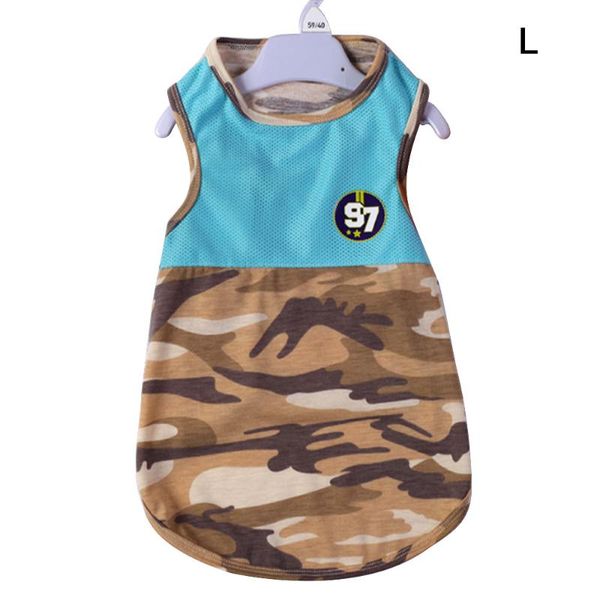 summer dog pet clothes comfortable breathable cool dog t shirt camouflage dog's vest camisole pet clothing
summer dog pet clothes comfortable breathable cool dog t shirt camouflage dog's vest camisole pet clothing