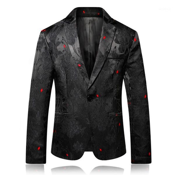 men's suits & blazers 2021 brand plus size 4xl fashion mens blazer floral men jacket flower designer business stage cloth for men1, White;black
men's suits & blazers 2021 brand plus size 4xl fashion mens blazer floral men jacket flower designer business stage cloth for men1, White;black
