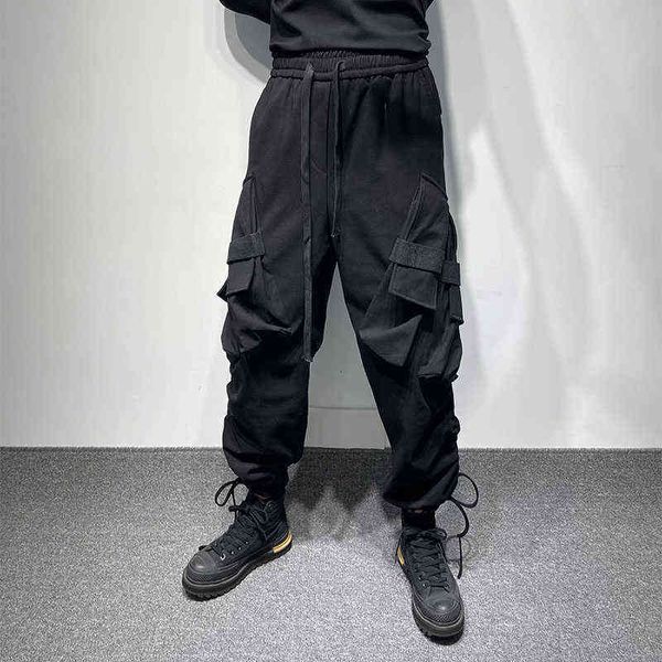 functional men's work clothes mo men's street style multi pocket mo wide lgrent cass haran pants 0124, Black
functional men's work clothes mo men's street style multi pocket mo wide lgrent cass haran pants 0124, Black