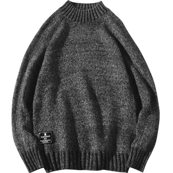 men's sweaters turtleneck half pullover warm autumn winter solid spacious perfect quality long sleeve clothes knitted casual male sweat, White;black
men's sweaters turtleneck half pullover warm autumn winter solid spacious perfect quality long sleeve clothes knitted casual male sweat, White;black