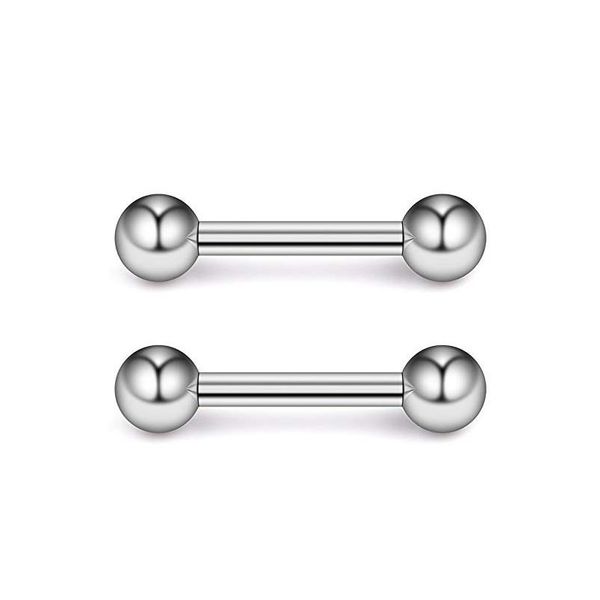 modrsa 1piece 10 colors stainless steel tongue piercing industrial barbell earrings tongue rings helix piercing body jewelry f jllfku, Silver
modrsa 1piece 10 colors stainless steel tongue piercing industrial barbell earrings tongue rings helix piercing body jewelry f jllfku, Silver