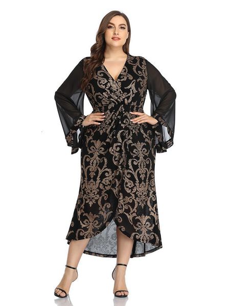 2020 abaya long summer autumn womens ladies dresses butterfly sleeve plus large size elegant fashion split midi party dress, Black;gray
2020 abaya long summer autumn womens ladies dresses butterfly sleeve plus large size elegant fashion split midi party dress, Black;gray