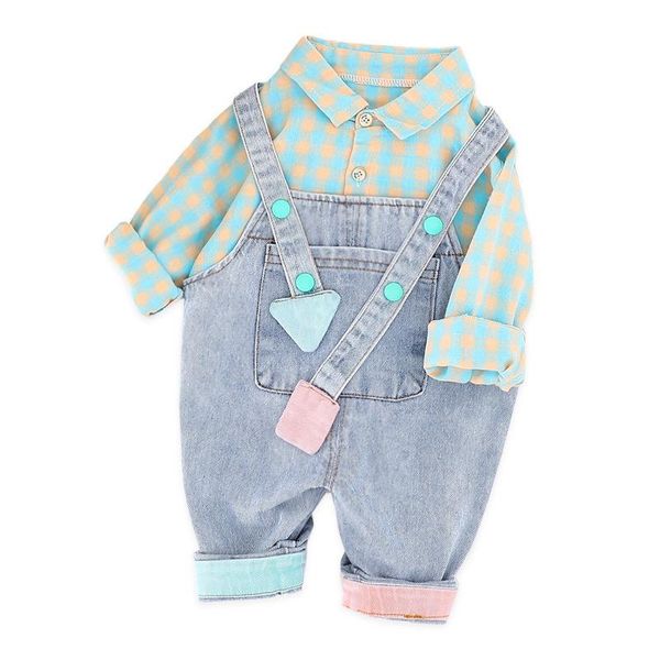 new children outfits spring autumn baby clothes suit boys casual shirt overalls 2pcs/sets toddler sport clothing kids tracksuits, White
new children outfits spring autumn baby clothes suit boys casual shirt overalls 2pcs/sets toddler sport clothing kids tracksuits, White
