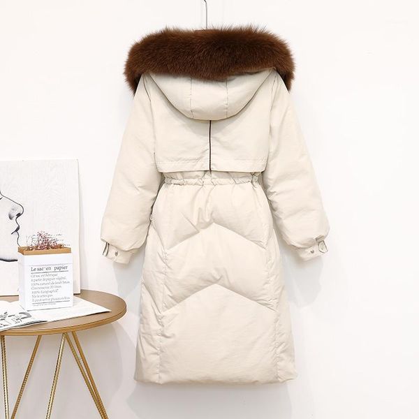 women's windbreaker winter down jacket women 2020 real fur collar coat korean clothes woman parkas mujer chaqueta lxr5691, Black
women's windbreaker winter down jacket women 2020 real fur collar coat korean clothes woman parkas mujer chaqueta lxr5691, Black