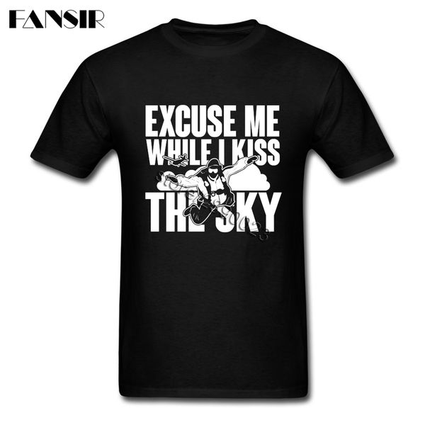 sport summer men t-shirts excuse me while i kiss the sky skydiving short sleeve 100% cotton round neck t-shirt for man tee
sport summer men t-shirts excuse me while i kiss the sky skydiving short sleeve 100% cotton round neck t-shirt for man tee
