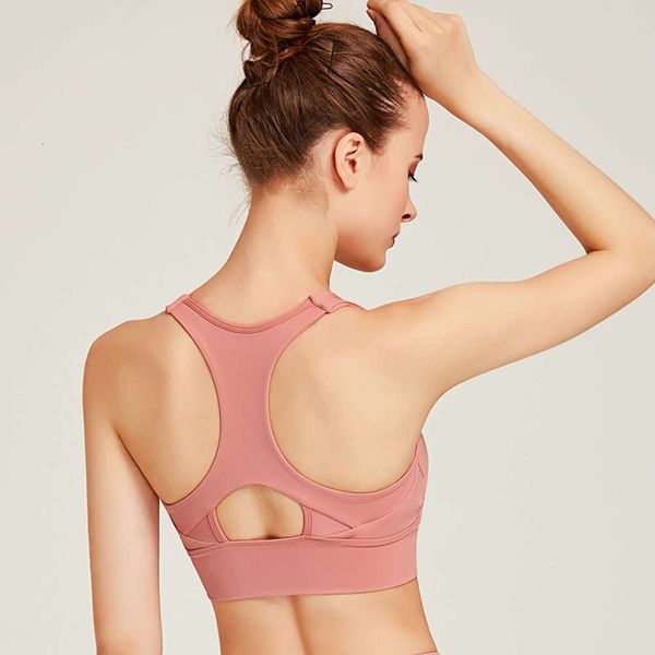 new style back nude sports bra shockproof and breathable running vest fitness yoga suit for women, Gray
new style back nude sports bra shockproof and breathable running vest fitness yoga suit for women, Gray