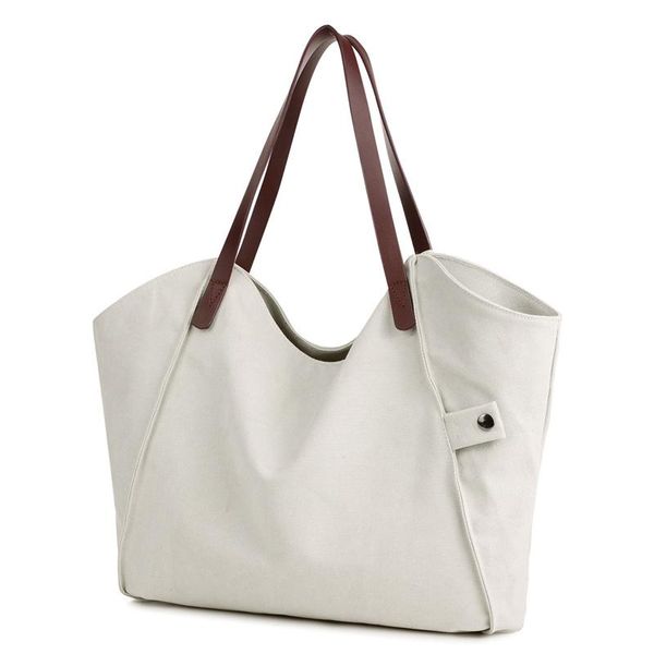 the large capacity canvas shoulder bag 100% pure cotton leisure and travel bag new 2020 contracted joker handbag shopping
the large capacity canvas shoulder bag 100% pure cotton leisure and travel bag new 2020 contracted joker handbag shopping