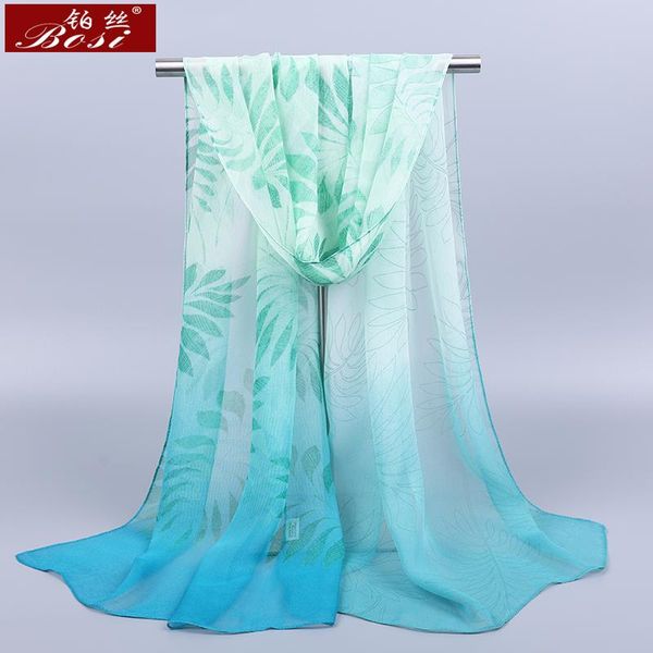 2020 new silk satin scarf gradient summer scarves women fashion chiffon scarfs luxury beach ladies shawl flower hijab foulard, Blue;gray
2020 new silk satin scarf gradient summer scarves women fashion chiffon scarfs luxury beach ladies shawl flower hijab foulard, Blue;gray