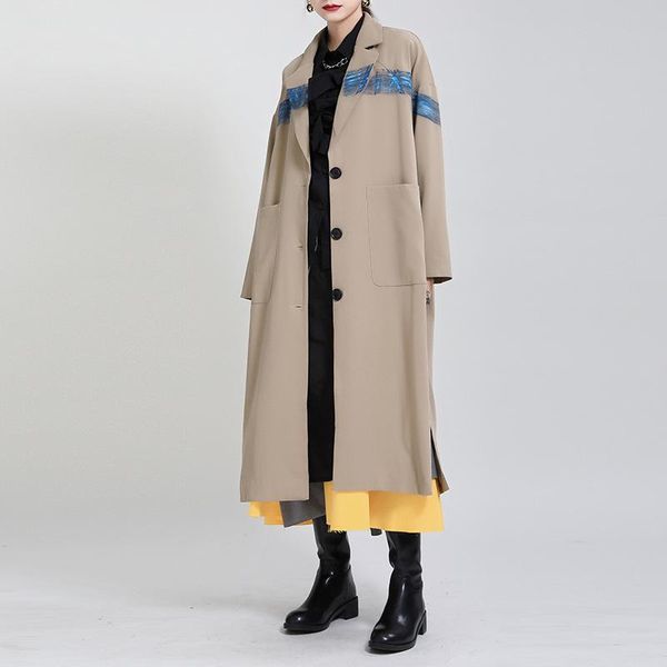 superaen spring 2021 new fashion suit jacket loose slim printed long all match single breasted blazer women, White;black
superaen spring 2021 new fashion suit jacket loose slim printed long all match single breasted blazer women, White;black