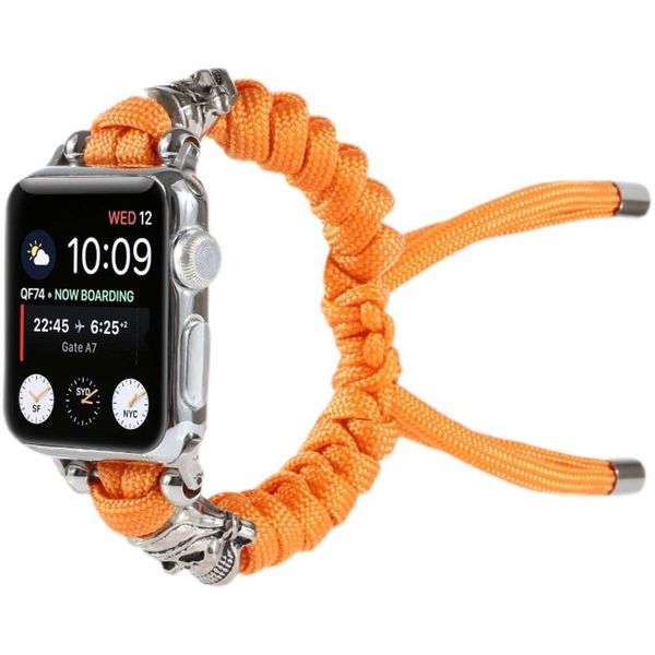 suitable for iwatch6 se fashion skull umbrella rope watch strap iwatch5 4 / 3 personalized wristband
suitable for iwatch6 se fashion skull umbrella rope watch strap iwatch5 4 / 3 personalized wristband
