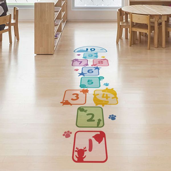 children's game floor paste wall decoration can be removed
