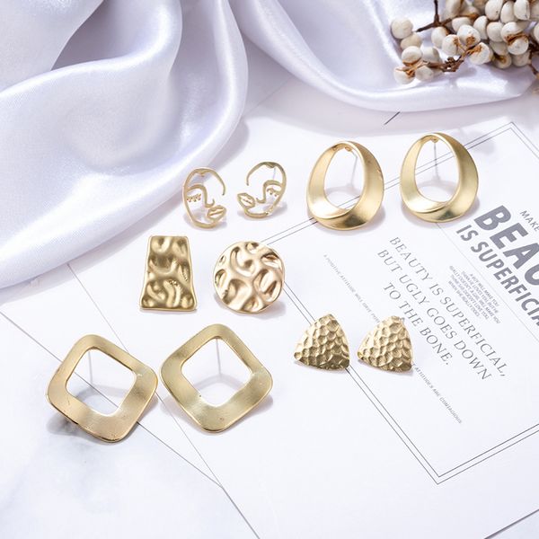 s925 silver needle europe and the united states atmosphere geometric earrings exaggerated trend irregular dumb retro trend earrings wholesal
s925 silver needle europe and the united states atmosphere geometric earrings exaggerated trend irregular dumb retro trend earrings wholesal