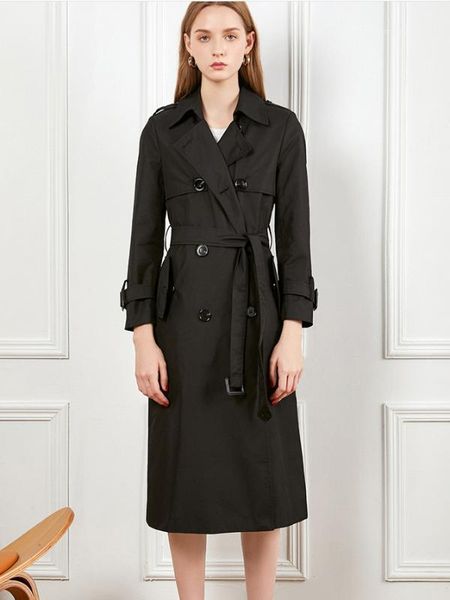 women's trench coats 2021 autumn women's casual coat oversize double breasted black long b621, Tan;black
women's trench coats 2021 autumn women's casual coat oversize double breasted black long b621, Tan;black