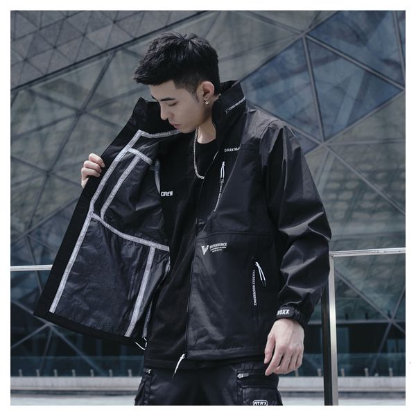 2021 new spring waterproof hooded male casual sporting coat motorcycle fashion outerwear windbreaker jacket men s5j2, Black;brown
2021 new spring waterproof hooded male casual sporting coat motorcycle fashion outerwear windbreaker jacket men s5j2, Black;brown