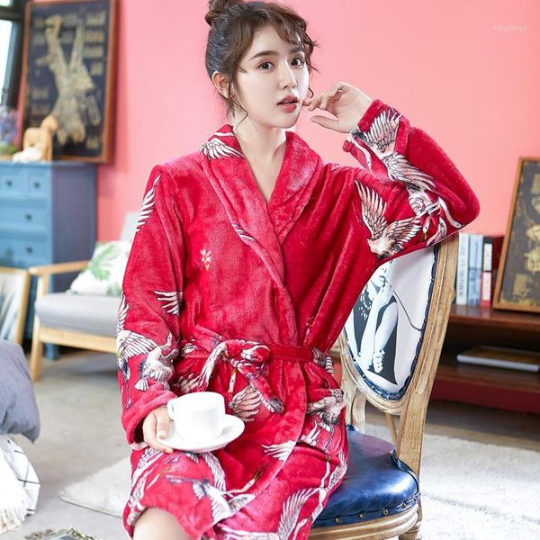 flannel homewear young lady coral fleece nightwear home cothes robe nightdress intimate lingerie red thick winter warm sleepwear1, Black;red
flannel homewear young lady coral fleece nightwear home cothes robe nightdress intimate lingerie red thick winter warm sleepwear1, Black;red