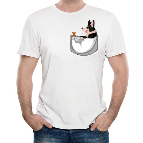 sport hipster black pocket corgi t-shirt novelty men t-shirt summer casual funny dog design white tees
sport hipster black pocket corgi t-shirt novelty men t-shirt summer casual funny dog design white tees