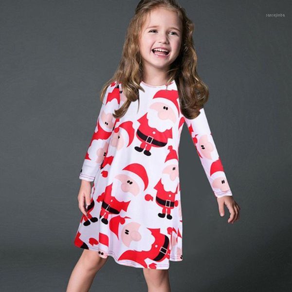 round neck party cartoon print casual festival soft long sleeve cute comfortable beach girl dress1, White
round neck party cartoon print casual festival soft long sleeve cute comfortable beach girl dress1, White