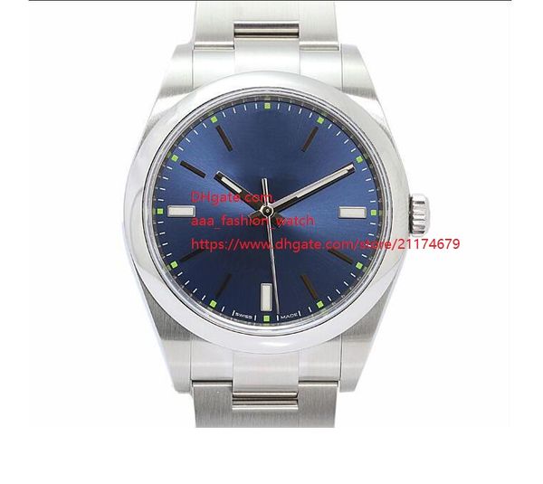 factory supplier sapphire perpetual 41mm no date steel domed blue dial 114300 automatic mechanical mens men's watch watches, Slivery;brown
factory supplier sapphire perpetual 41mm no date steel domed blue dial 114300 automatic mechanical mens men's watch watches, Slivery;brown