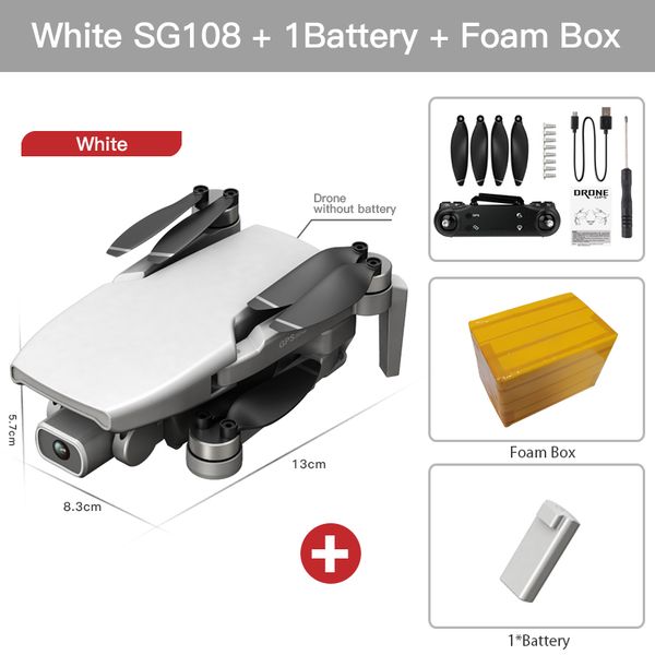 ZWN SG108 GPS Drone with 5G Wifi FPV 4K HD Dual Camera Brushless Optical Flow RC Quadcopter Follow Me Mini Dron vs L108 EX5
ZWN SG108 GPS Drone with 5G Wifi FPV 4K HD Dual Camera Brushless Optical Flow RC Quadcopter Follow Me Mini Dron vs L108 EX5