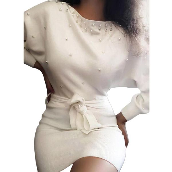 women spring elegant fashion beading party dress 2021 vintage lace-up belt slim dresses ladies casual long sleeve dress vestidos, Black;gray
women spring elegant fashion beading party dress 2021 vintage lace-up belt slim dresses ladies casual long sleeve dress vestidos, Black;gray