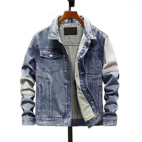 men's jackets moruancle men's washed jeans vintage denim trucker jacket and coat for man patchwork jean outerwear size m-xxxl1, Black;brown
men's jackets moruancle men's washed jeans vintage denim trucker jacket and coat for man patchwork jean outerwear size m-xxxl1, Black;brown