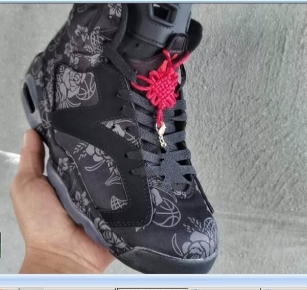 2020 6s new arrival high black with flower pattern leather men outdoor shoes size 40-47
2020 6s new arrival high black with flower pattern leather men outdoor shoes size 40-47