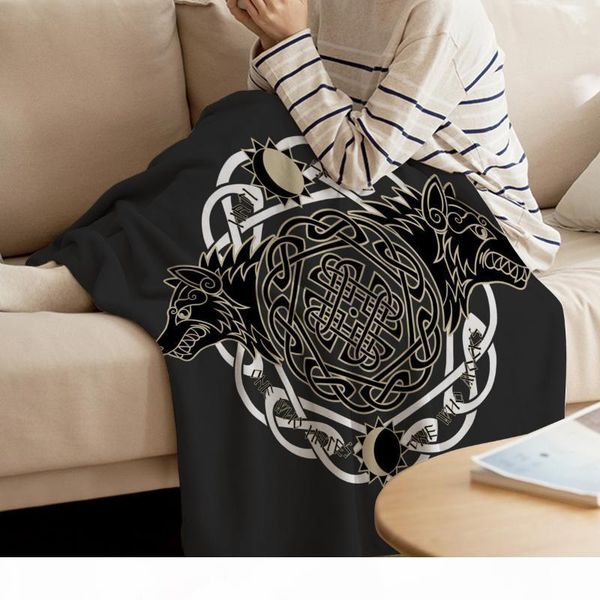 viking wolf totem religion symbol black throw blanket soft comfortable velvet plush blankets warm sofa bed sheets
viking wolf totem religion symbol black throw blanket soft comfortable velvet plush blankets warm sofa bed sheets