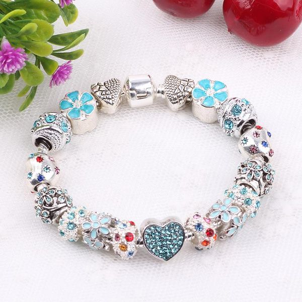couqcy cute 2020 new arrival zircon sky lovely flower heart flower charms bracelets for women fashion diy jewelry, Black
couqcy cute 2020 new arrival zircon sky lovely flower heart flower charms bracelets for women fashion diy jewelry, Black