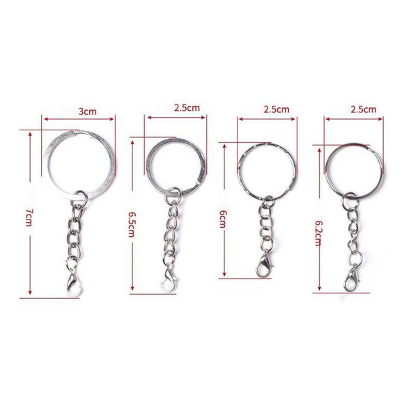 20pcs/lot lobster clasp hooks pins keychain split ring key chains keyrings diy retro fashion keychains acc qylnbb 
20pcs/lot lobster clasp hooks pins keychain split ring key chains keyrings diy retro fashion keychains acc qylnbb