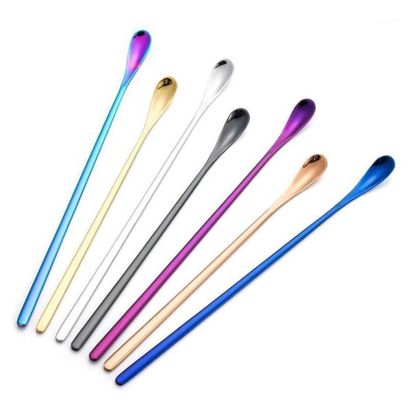 22cm stainless steel long handle stirring ice spoon coffee spoons tableware thicken small dessert spoon coffee ice spoons1
22cm stainless steel long handle stirring ice spoon coffee spoons tableware thicken small dessert spoon coffee ice spoons1