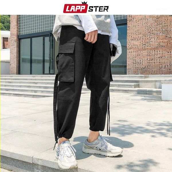 lappster men japanese streetwear carog pants 2019 hip hop baggy ribbons joggers korean style sweat pants black track1
lappster men japanese streetwear carog pants 2019 hip hop baggy ribbons joggers korean style sweat pants black track1