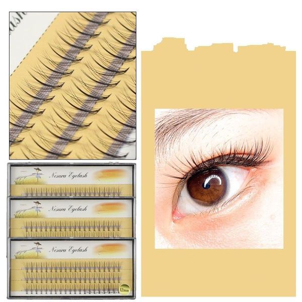 60pcs/set 8-14mm cluster lashes natural makeup individual flare lashes fishtail false eyelashes handmade eyelash craft handmadecpa2627
60pcs/set 8-14mm cluster lashes natural makeup individual flare lashes fishtail false eyelashes handmade eyelash craft handmadecpa2627