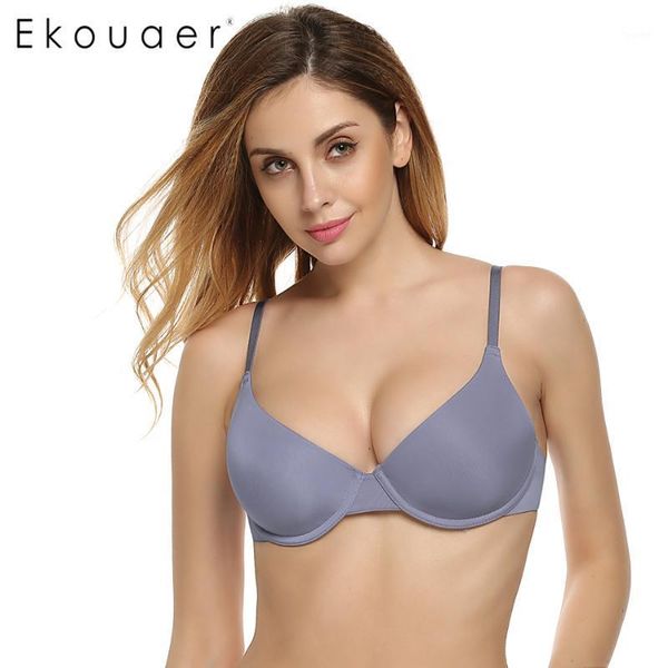 ekouaer women push up bra underwear backless intimates underwire memory foam solid 3/4 cup a b c d e soft bra charming bras1, Red;black
ekouaer women push up bra underwear backless intimates underwire memory foam solid 3/4 cup a b c d e soft bra charming bras1, Red;black