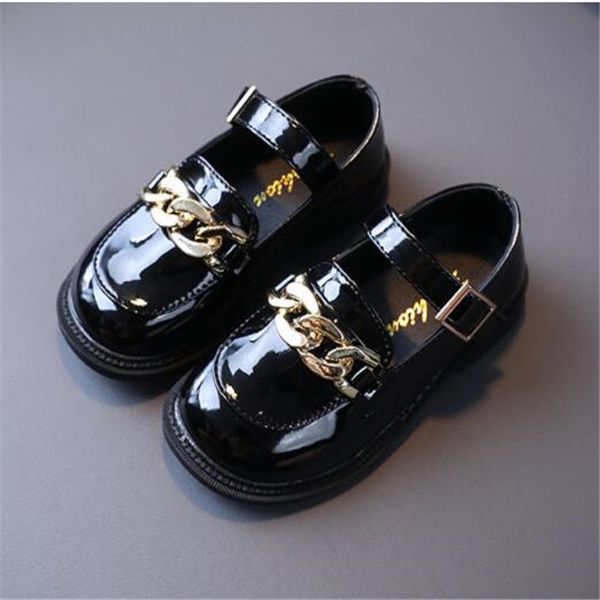 children girls princess casual sneakers 2022 spring autumn new chain leather shoes for kids flats toddlers baby shoes, Black;red
children girls princess casual sneakers 2022 spring autumn new chain leather shoes for kids flats toddlers baby shoes, Black;red