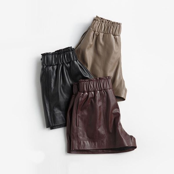 17 autumn and winter classic all-match elastic waist loose soft sheepskin genuine leather shorts boot cut female1, White;black
17 autumn and winter classic all-match elastic waist loose soft sheepskin genuine leather shorts boot cut female1, White;black