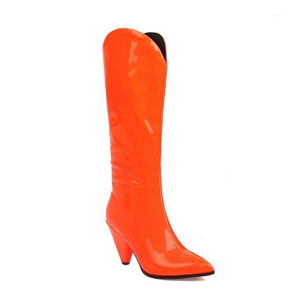 boots simloveyo winter knee-high pointed toe chunky pu slip-on solid slouchy big size 34-48 black orange yellow red party a31131
boots simloveyo winter knee-high pointed toe chunky pu slip-on solid slouchy big size 34-48 black orange yellow red party a31131
