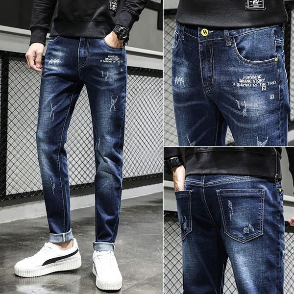весна мужские свободные случайные и джинсы и jeanspants эластичные бизнес прямые джинсы мужчин среднего возраста случайные длинные брюки осе, Blue
весна мужские свободные случайные и джинсы и jeanspants эластичные бизнес прямые джинсы мужчин среднего возраста случайные длинные брюки осе, Blue