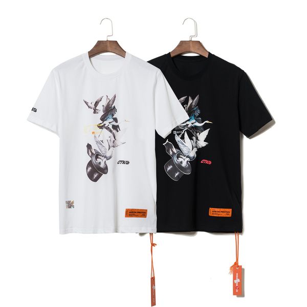 middle-life beauty bag magic hat flying pigeon print short sleeve fashion brand large size european and american loose t-shirt mens cotton s, Black
middle-life beauty bag magic hat flying pigeon print short sleeve fashion brand large size european and american loose t-shirt mens cotton s, Black