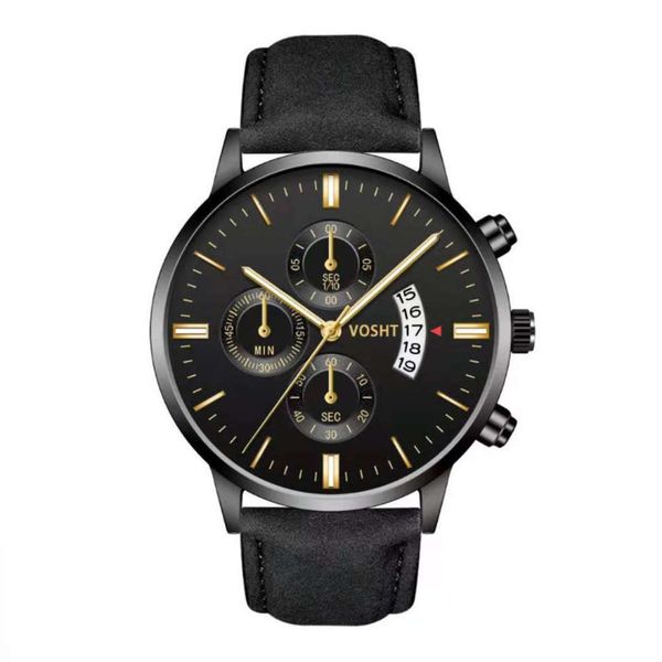 watch british belt fashion leisure men's calendar quartz watch black male three eye student boy, Slivery;brown
watch british belt fashion leisure men's calendar quartz watch black male three eye student boy, Slivery;brown